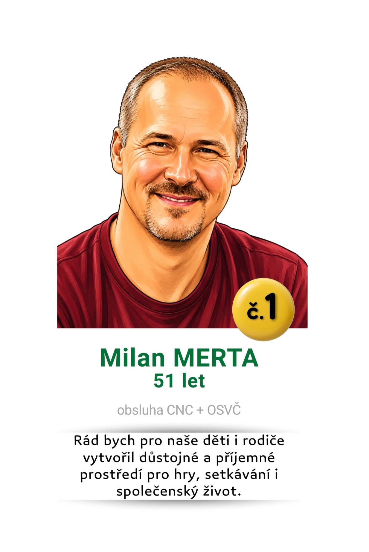 Kandidát č.1