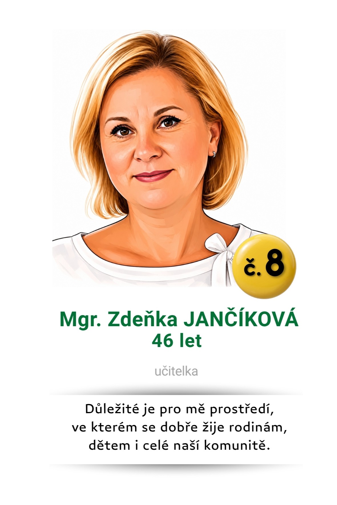 Kandidát č.8